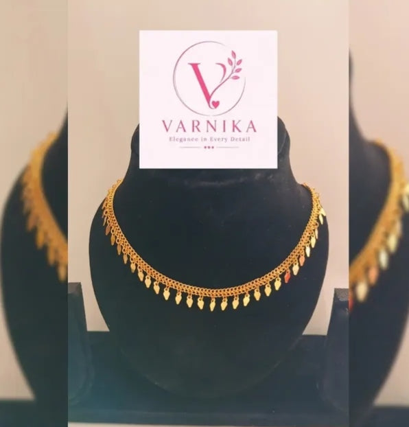 Microplated Elakkathali Necklace | Traditional Kerala Jewellery | Varnika